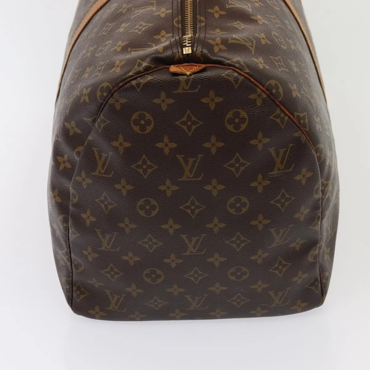 LOUIS VUITTON Monogram Keepall 55 Boston Bag M41424 LV 83918