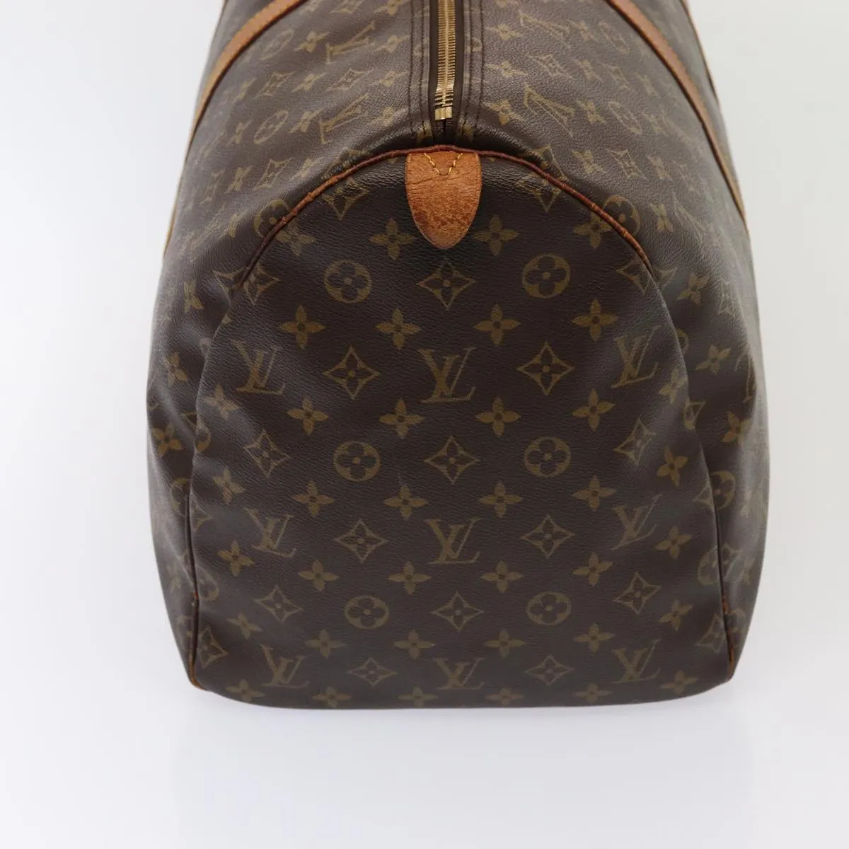LOUIS VUITTON Monogram Keepall 55 Boston Bag M41424 LV 83918