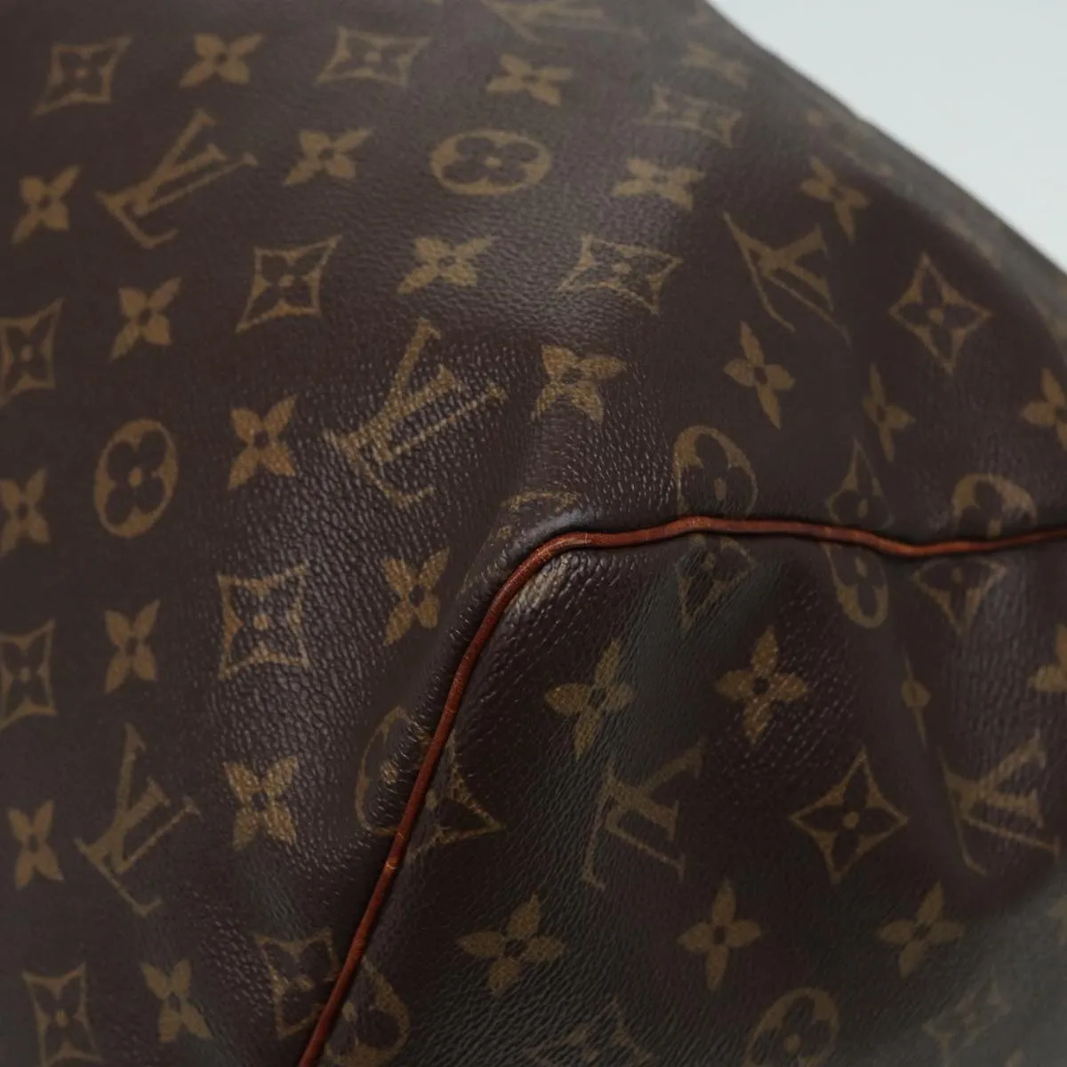 LOUIS VUITTON Monogram Keepall 55 Boston Bag M41424 LV 84412