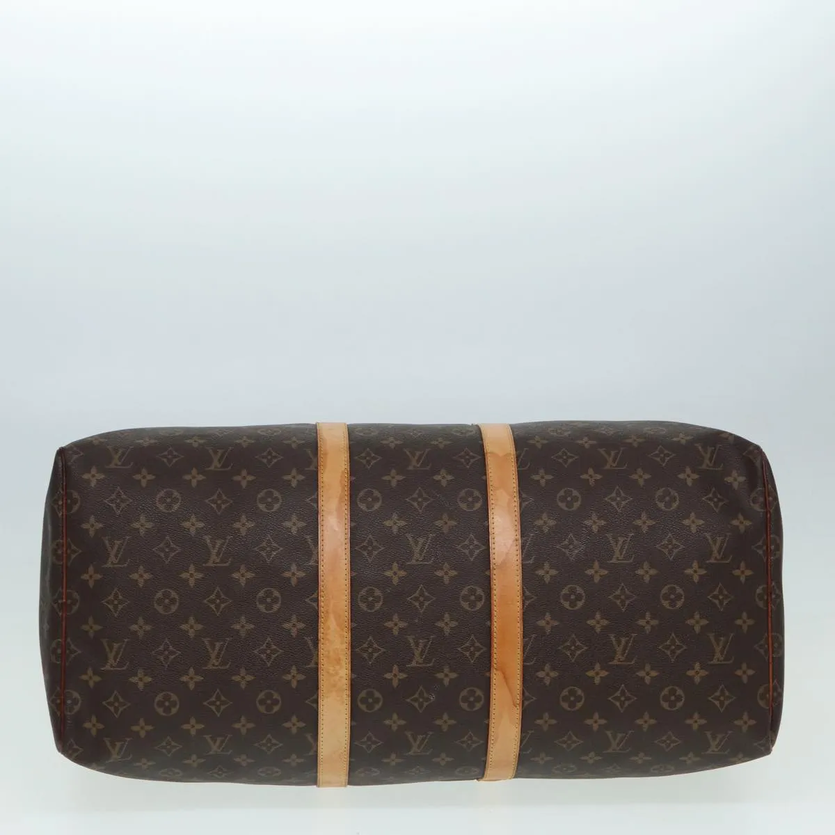 LOUIS VUITTON Monogram Keepall 55 Boston Bag M41424 LV 84412
