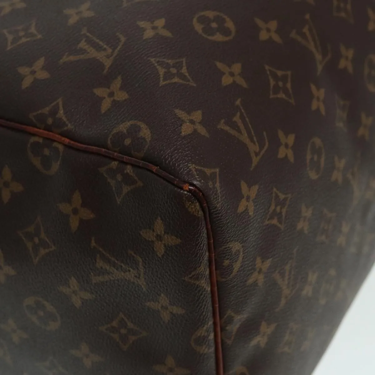 LOUIS VUITTON Monogram Keepall 55 Boston Bag M41424 LV 84412