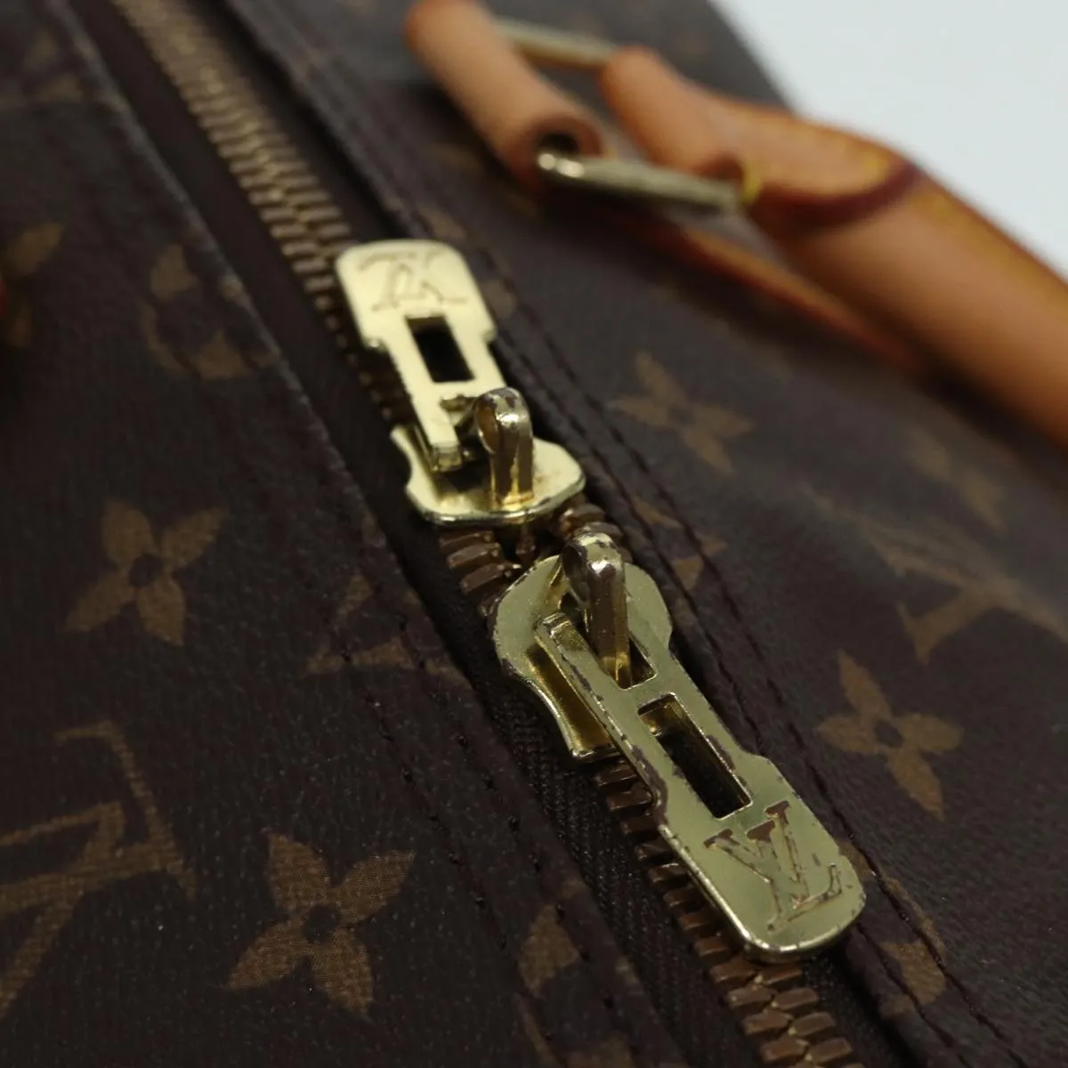 LOUIS VUITTON Monogram Keepall 55 Boston Bag M41424 LV 84412