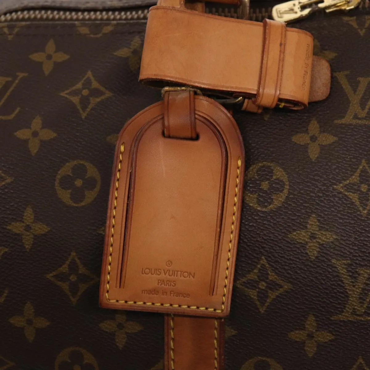 LOUIS VUITTON Monogram Keepall 55 Boston Bag M41424 LV 84608