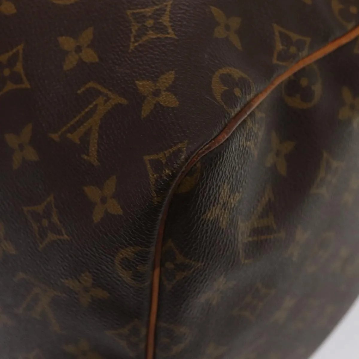 LOUIS VUITTON Monogram Keepall 55 Boston Bag M41424 LV 84608