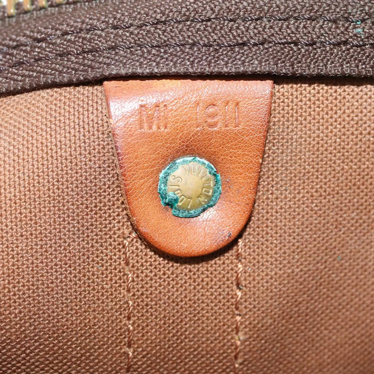 LOUIS VUITTON Monogram Keepall 55 Boston Bag M41424 LV 84608