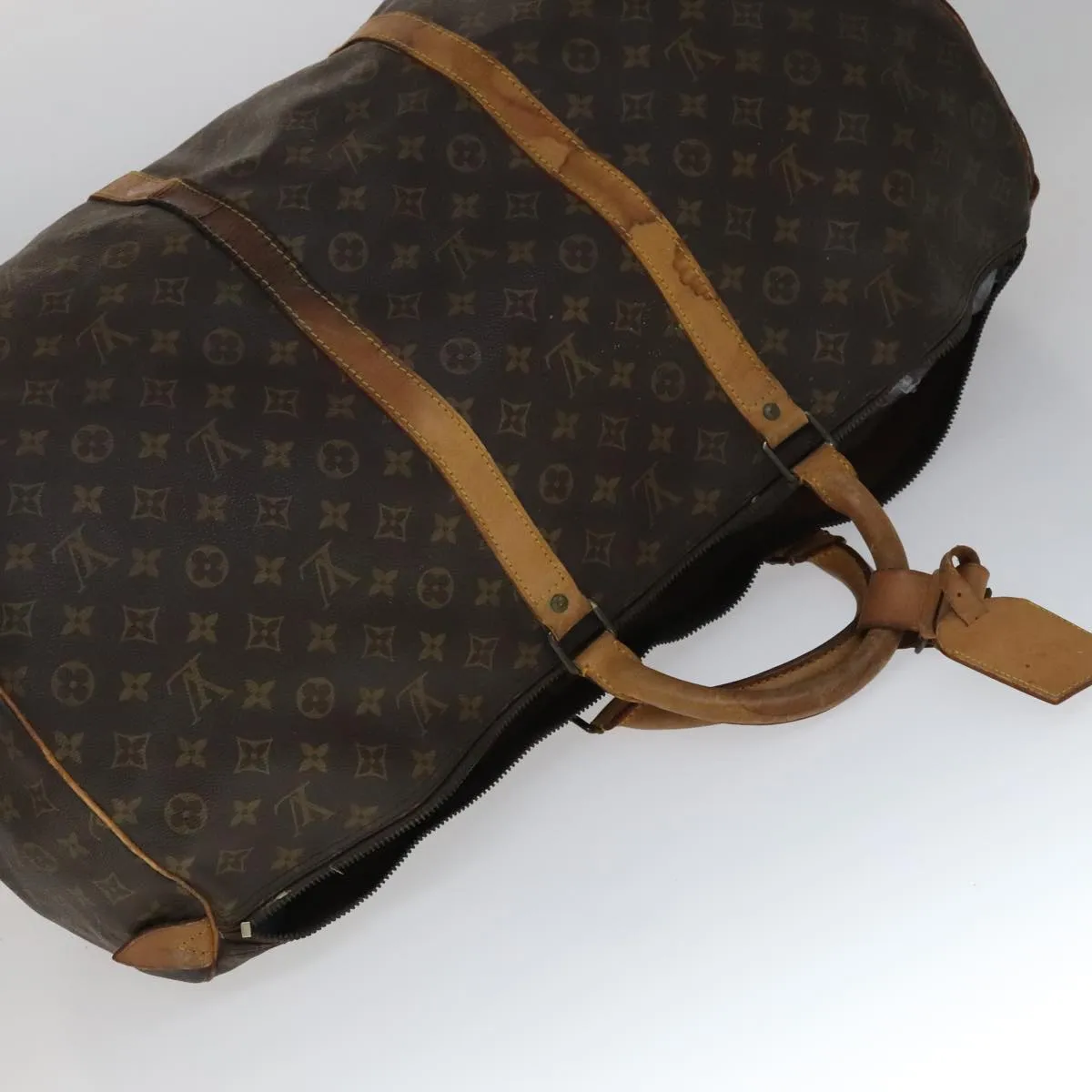 LOUIS VUITTON Monogram Keepall 60 Boston Bag M41422 LV 109044