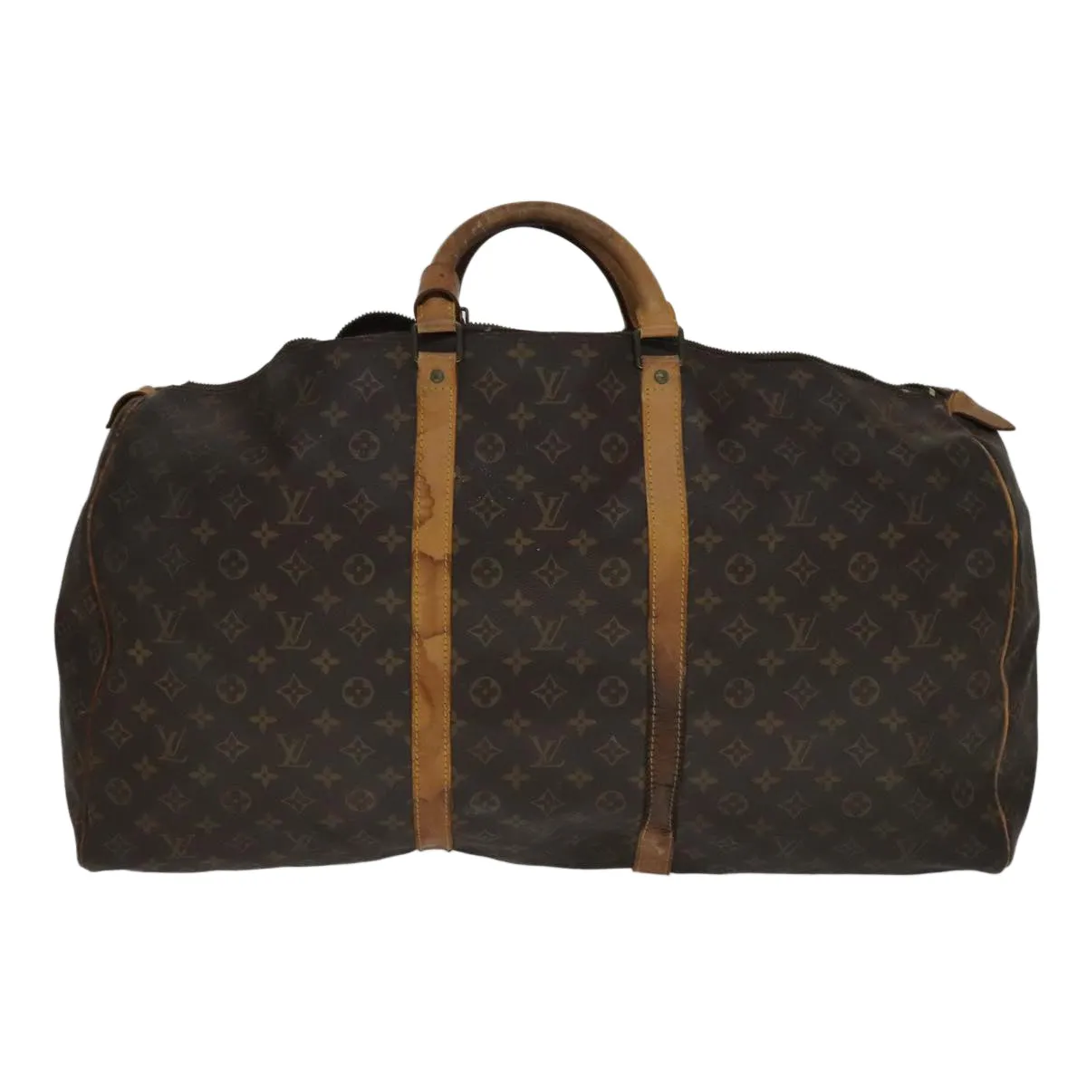 LOUIS VUITTON Monogram Keepall 60 Boston Bag M41422 LV 109044