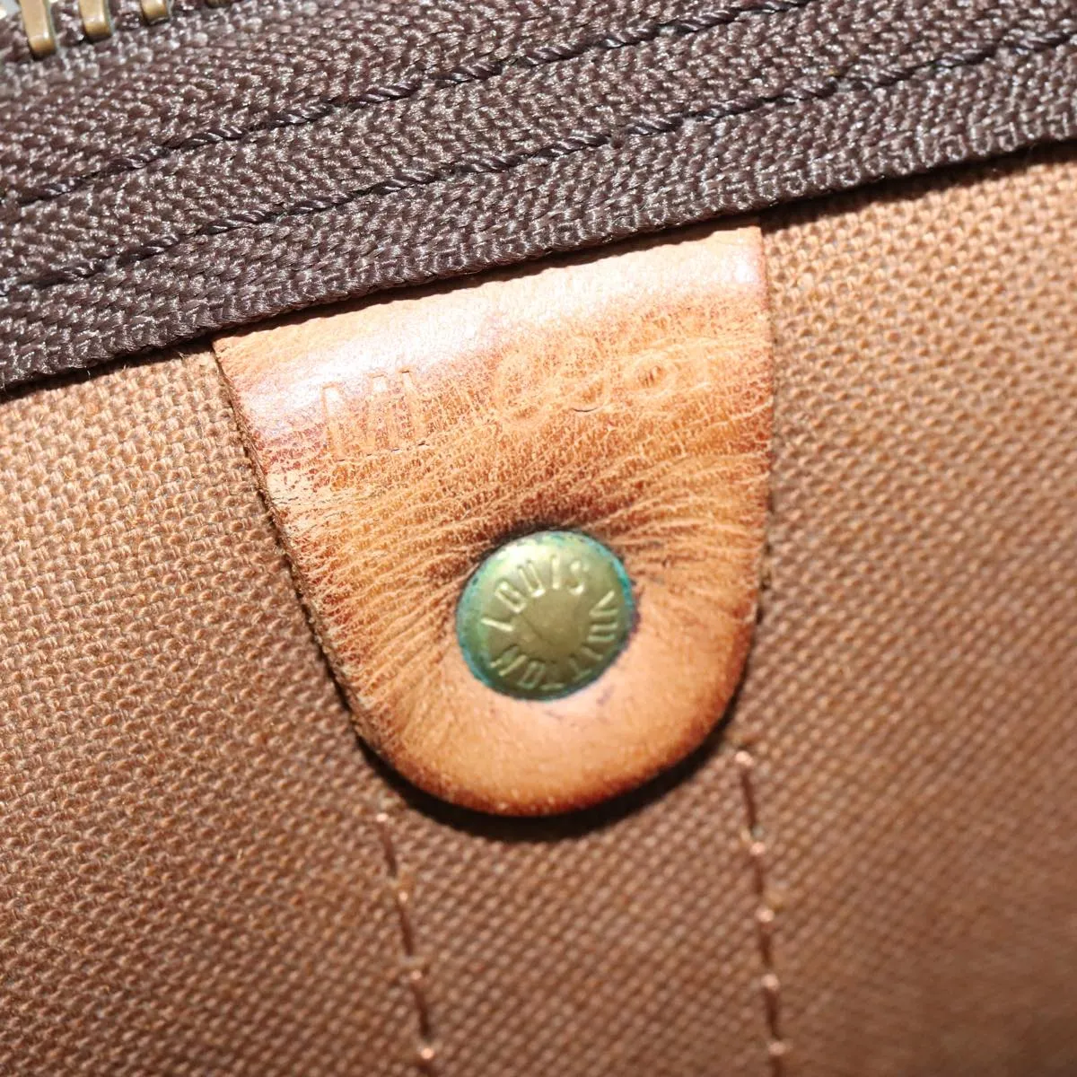 LOUIS VUITTON Monogram Keepall 60 Boston Bag M41422 LV 109836