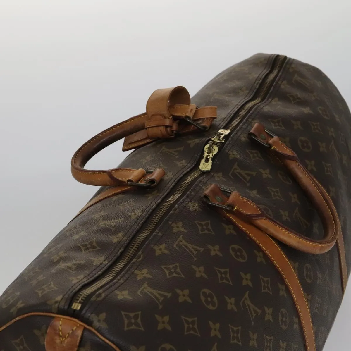 LOUIS VUITTON Monogram Keepall 60 Boston Bag M41422 LV 109836