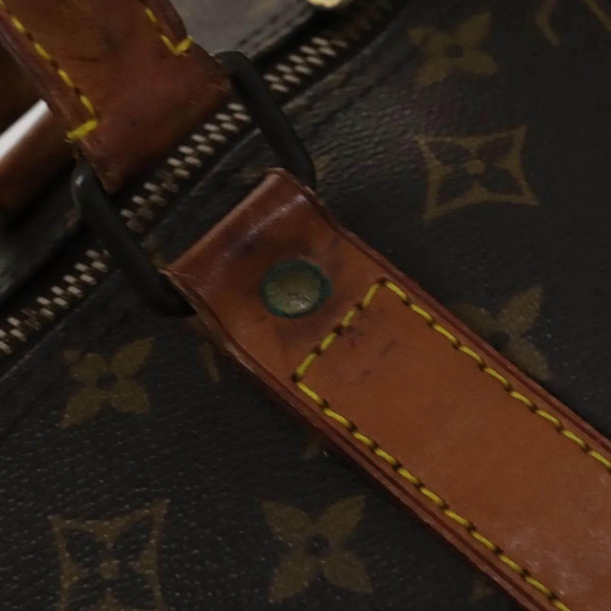 LOUIS VUITTON Monogram Keepall 60 Boston Bag M41422 LV 109836