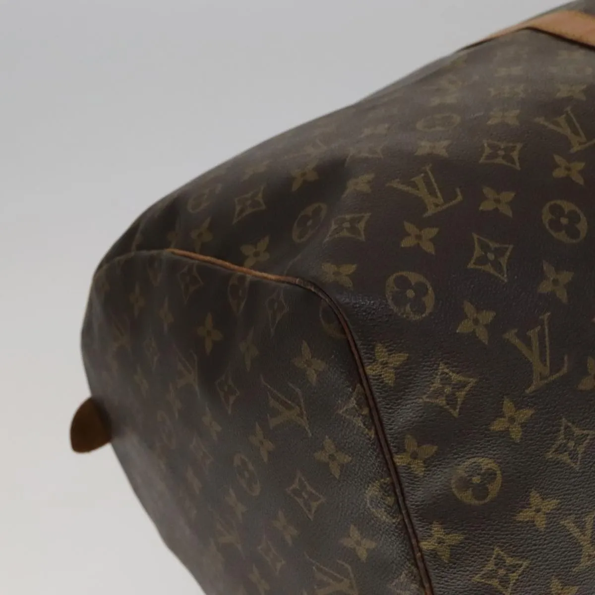 LOUIS VUITTON Monogram Keepall 60 Boston Bag M41422 LV 109836