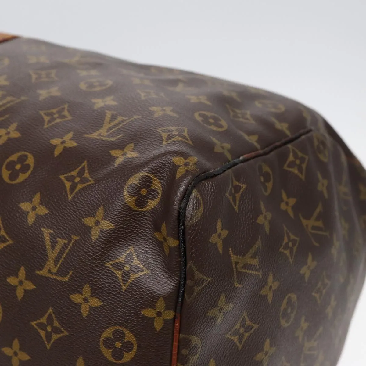 LOUIS VUITTON Monogram Keepall 60 Boston Bag M41422 LV 85116