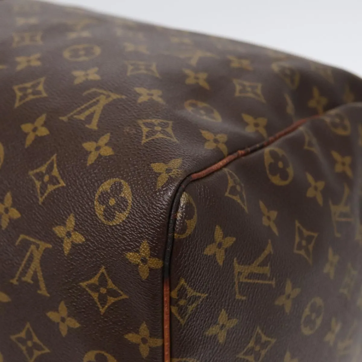 LOUIS VUITTON Monogram Keepall 60 Boston Bag M41422 LV 85116