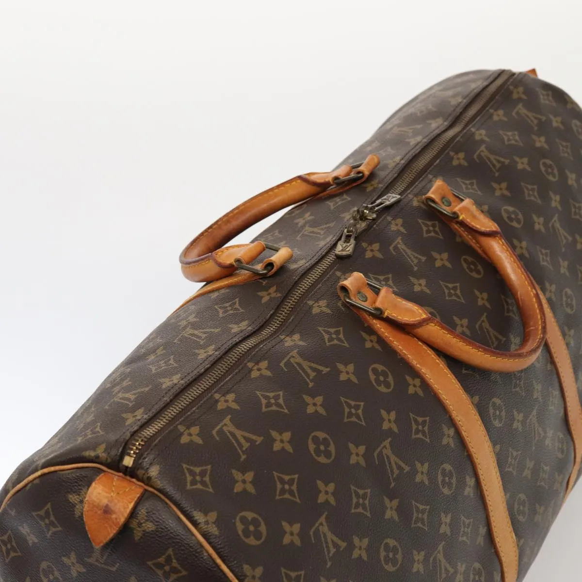 LOUIS VUITTON Monogram Keepall 60 Boston Bag M41422 LV ki4632