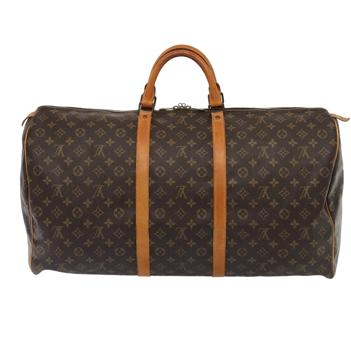 LOUIS VUITTON Monogram Keepall 60 Boston Bag M41422 LV ki4632