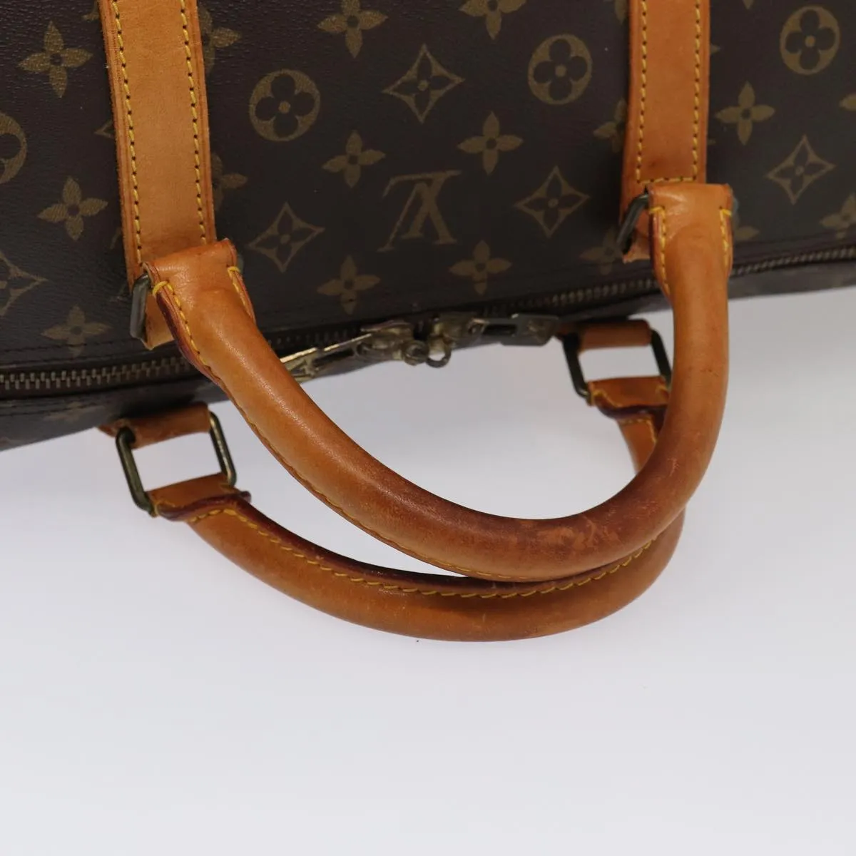 LOUIS VUITTON Monogram Keepall 60 Boston Bag M41422 LV ki4632