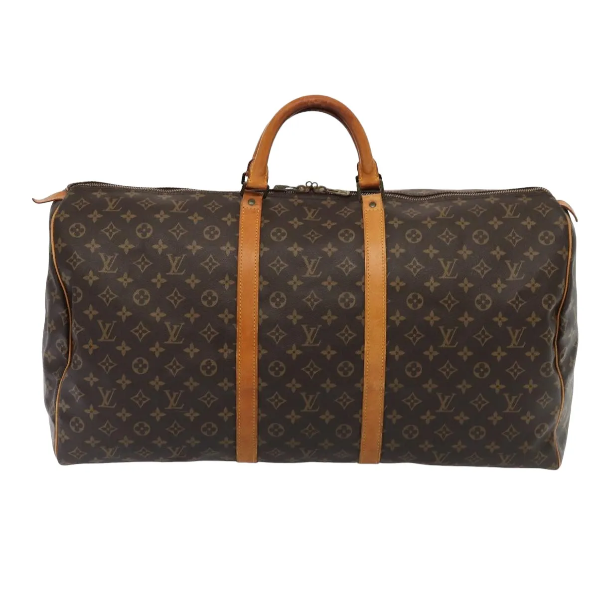 LOUIS VUITTON Monogram Keepall 60 Boston Bag M41422 LV ki4632