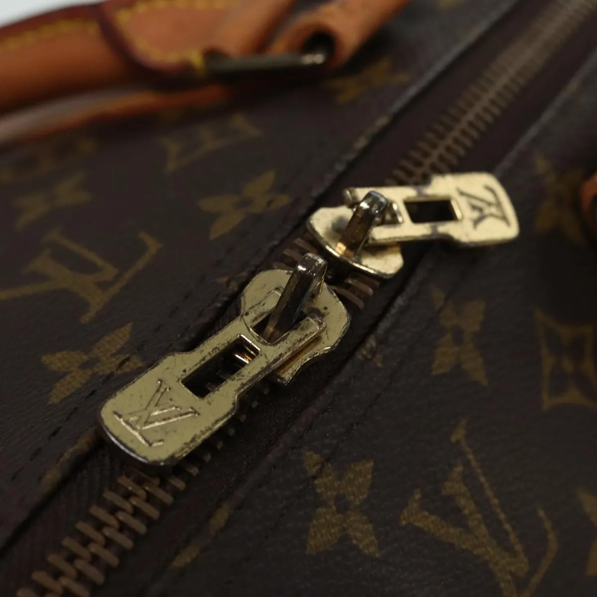 LOUIS VUITTON Monogram Keepall 60 Boston Bag M41422 LV yb645