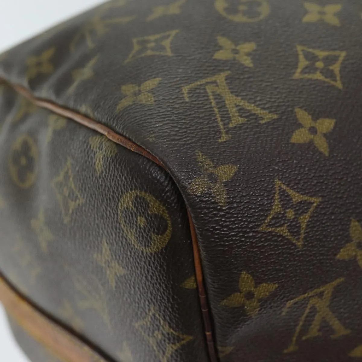 LOUIS VUITTON Monogram Keepall Bandouliere 45 Boston Bag M41418 LV bs13714