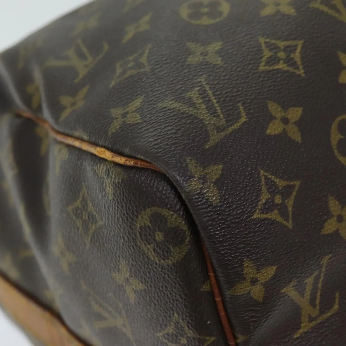 LOUIS VUITTON Monogram Keepall Bandouliere 45 Boston Bag M41418 LV bs13714
