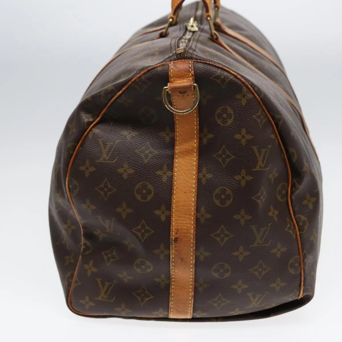 LOUIS VUITTON Monogram Keepall Bandouliere 55 Boston Bag M41414 LV 85279