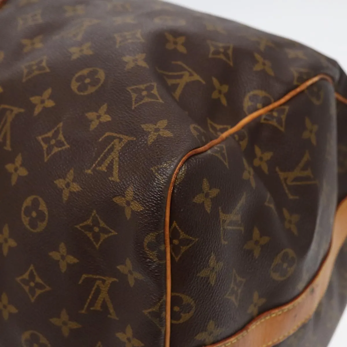 LOUIS VUITTON Monogram Keepall Bandouliere 55 Boston Bag M41414 LV 85279