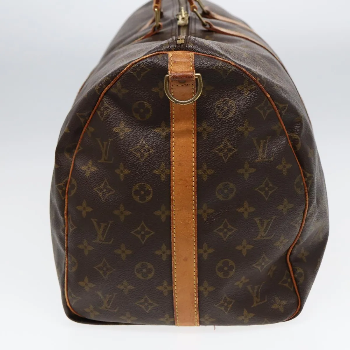 LOUIS VUITTON Monogram Keepall Bandouliere 55 Boston Bag M41414 LV 85279