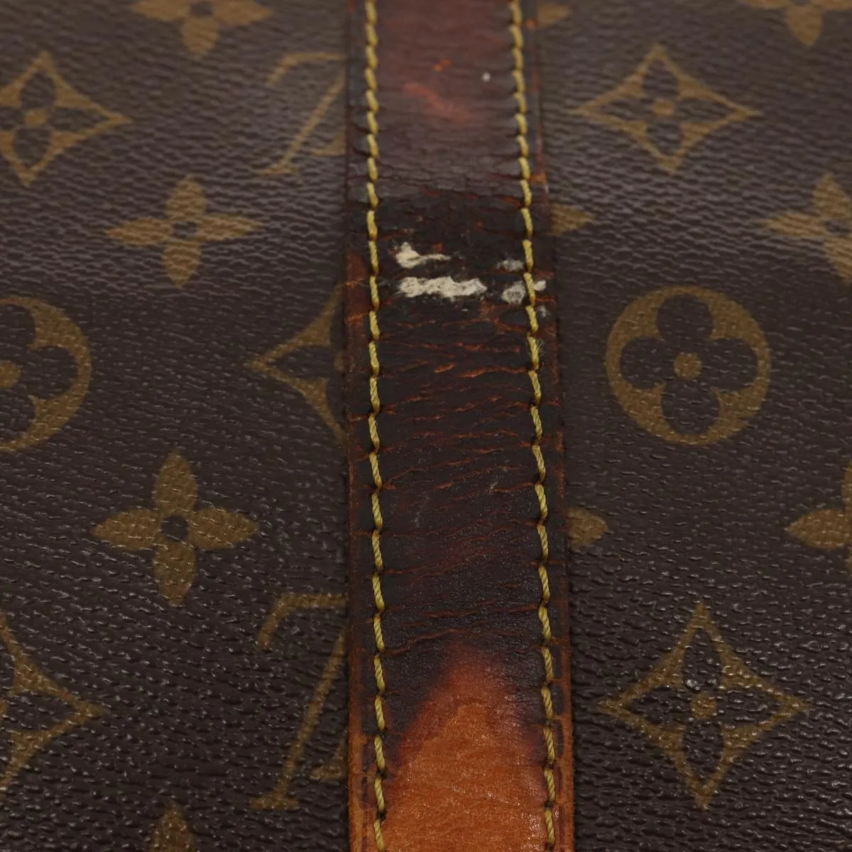 LOUIS VUITTON Monogram Keepall Bandouliere 55 Boston Bag M41414 LV mr374