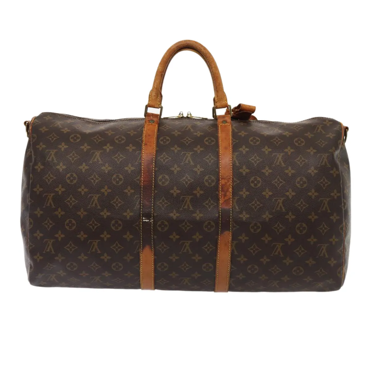 LOUIS VUITTON Monogram Keepall Bandouliere 55 Boston Bag M41414 LV mr374