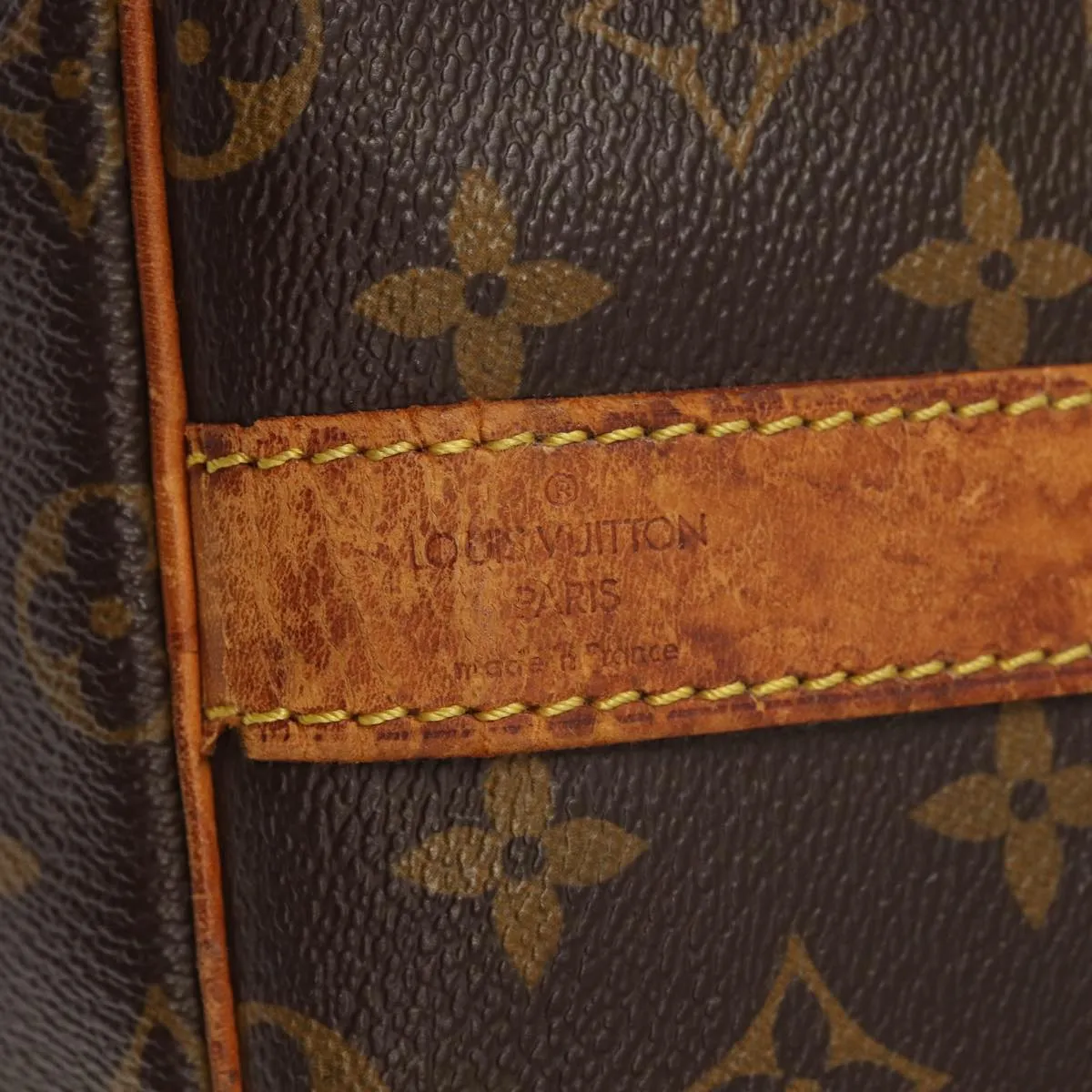 LOUIS VUITTON Monogram Keepall Bandouliere 55 Boston Bag M41414 LV mr374