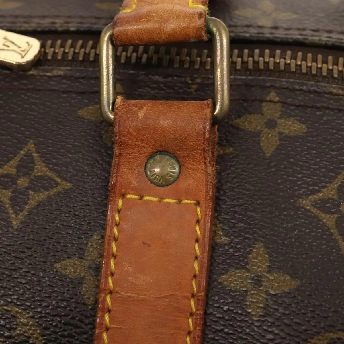 LOUIS VUITTON Monogram Keepall Bandouliere 60 Boston Bag M41412 LV 88926