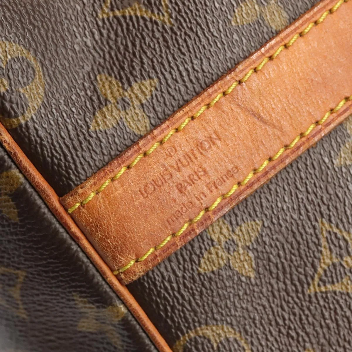 LOUIS VUITTON Monogram Keepall Bandouliere 60 Boston Bag M41412 LV 88926