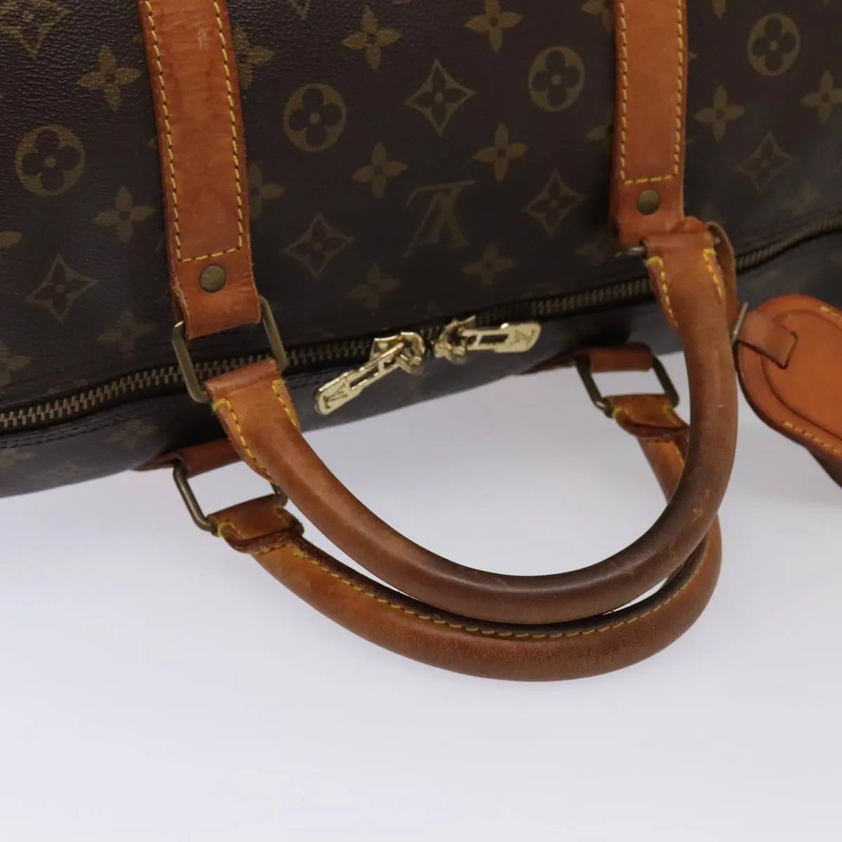 LOUIS VUITTON Monogram Keepall Bandouliere 60 Boston Bag M41412 LV 88926