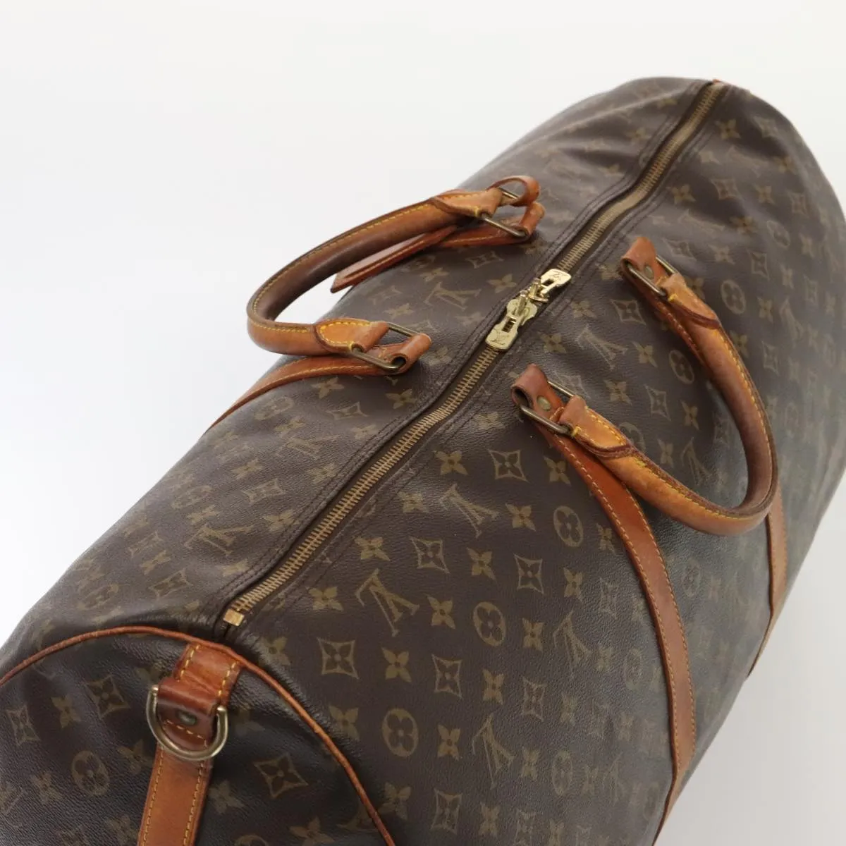 LOUIS VUITTON Monogram Keepall Bandouliere 60 Boston Bag M41412 LV 88926