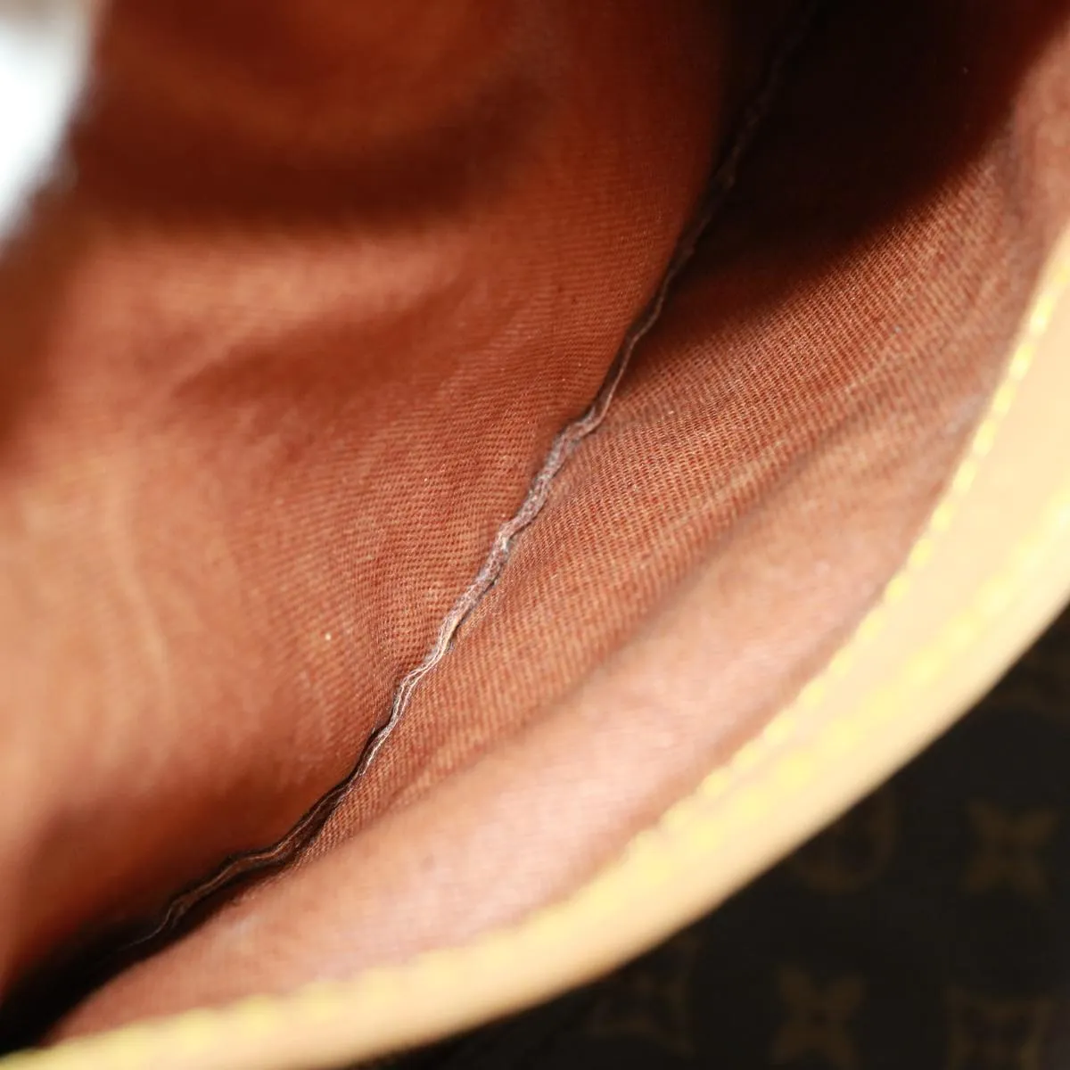 LOUIS VUITTON Monogram Sac Polochon 65 Boston Bag 2way M41222 LV bs15293