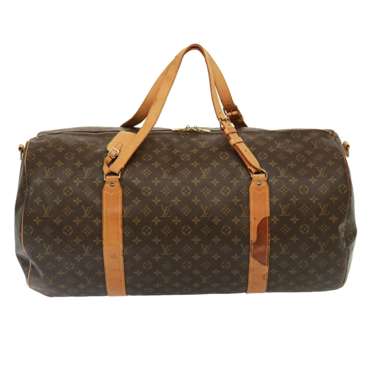LOUIS VUITTON Monogram Sac Polochon 65 Boston Bag 2way M41222 LV bs15293