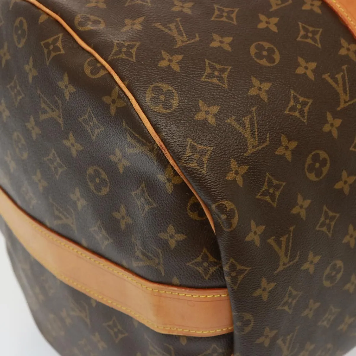 LOUIS VUITTON Monogram Sac Polochon 65 Boston Bag 2way M41222 LV bs15293