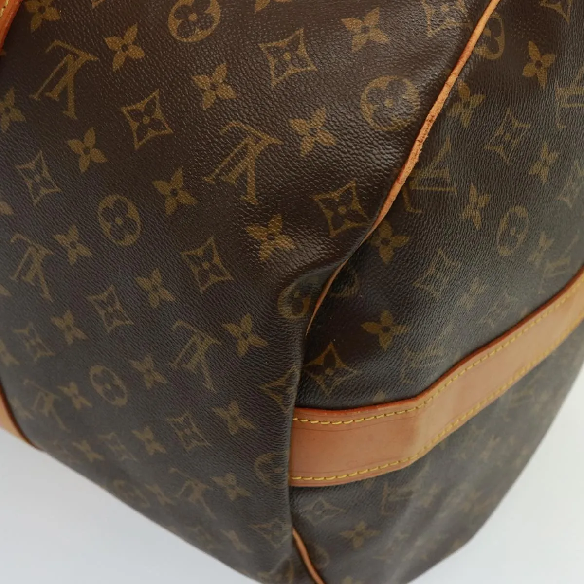LOUIS VUITTON Monogram Sac Polochon 65 Boston Bag 2way M41222 LV bs15293