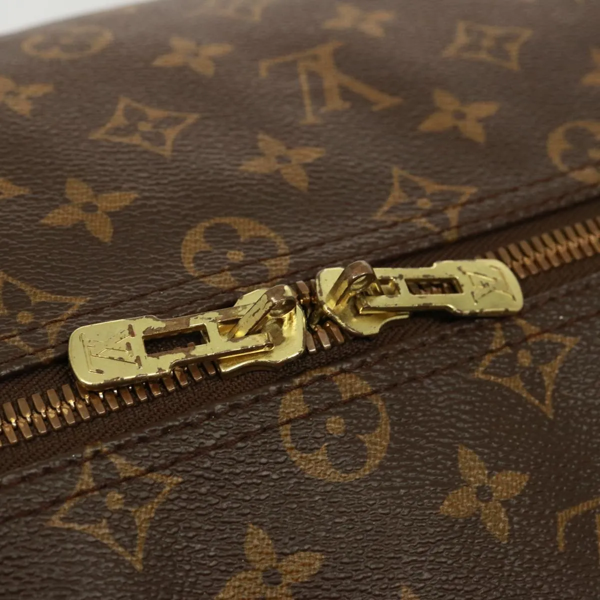 LOUIS VUITTON Monogram Sac Polochon 65 Boston Bag 2way M41222 LV bs15293