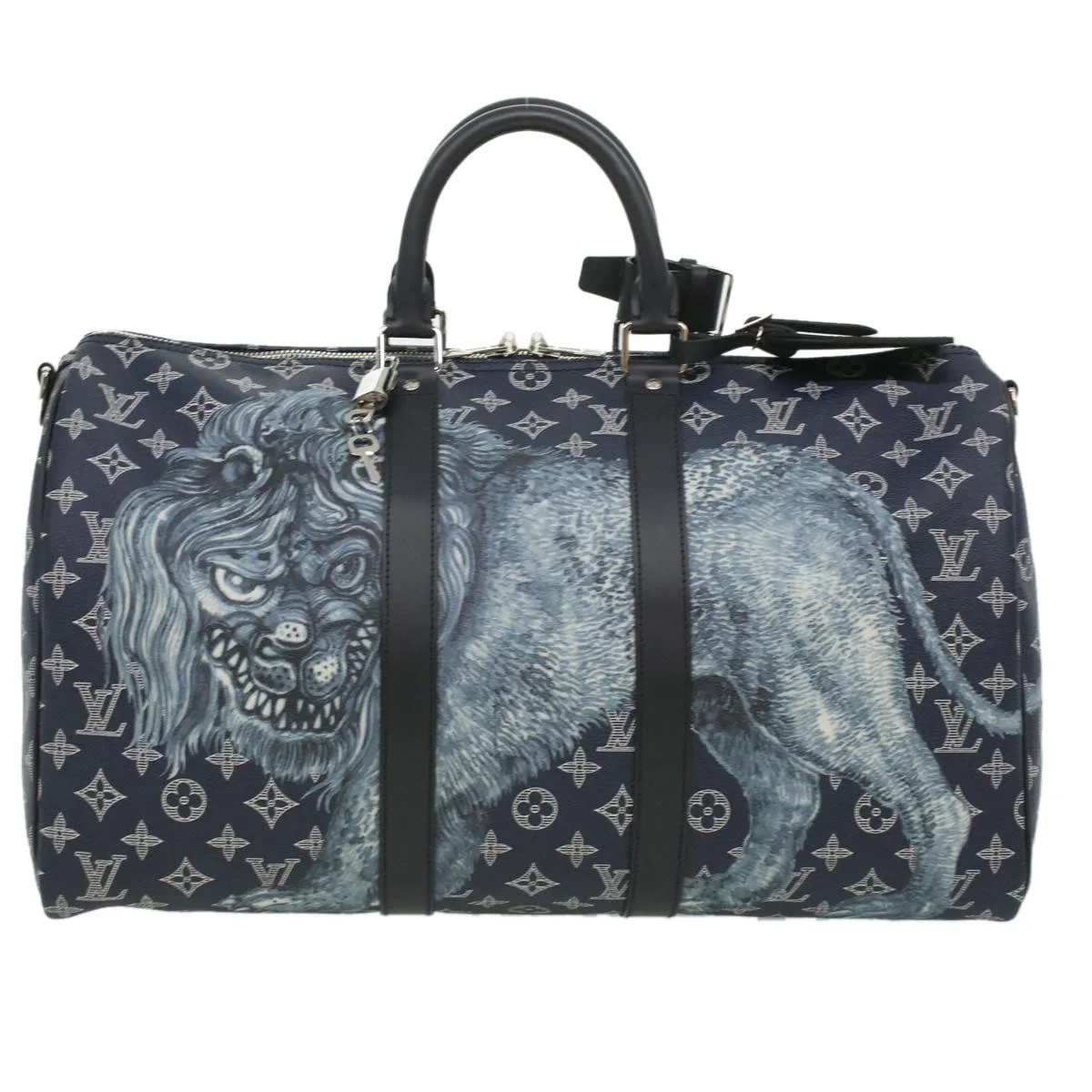 LOUIS VUITTON Monogram savanna Keepall Bandouliere 45 Boston M54129 33473S