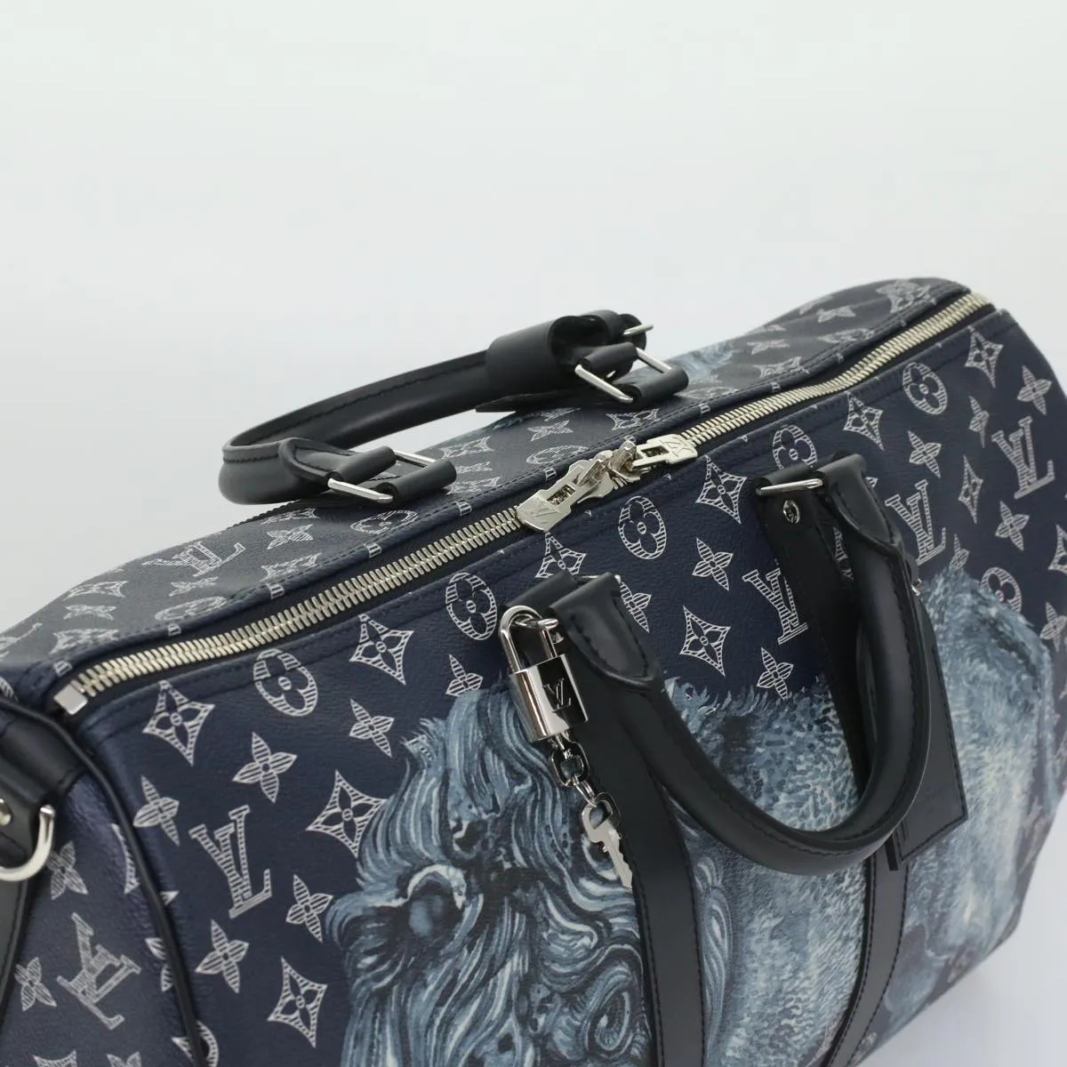 LOUIS VUITTON Monogram savanna Keepall Bandouliere 45 Boston M54129 33473S