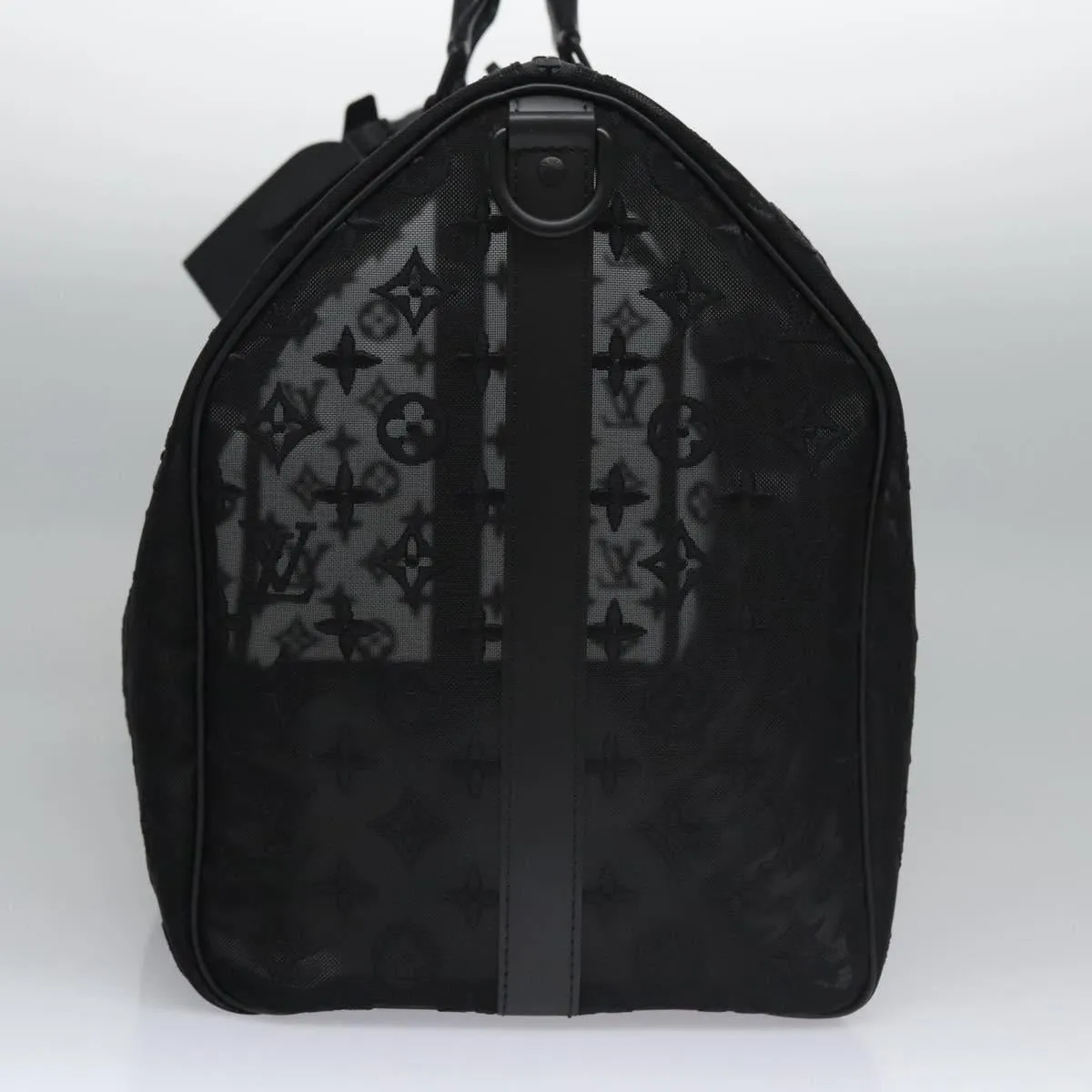 LOUIS VUITTON Monogram See Through Keepall Bandouliere 50 M53971 LV Auth MY116SA
