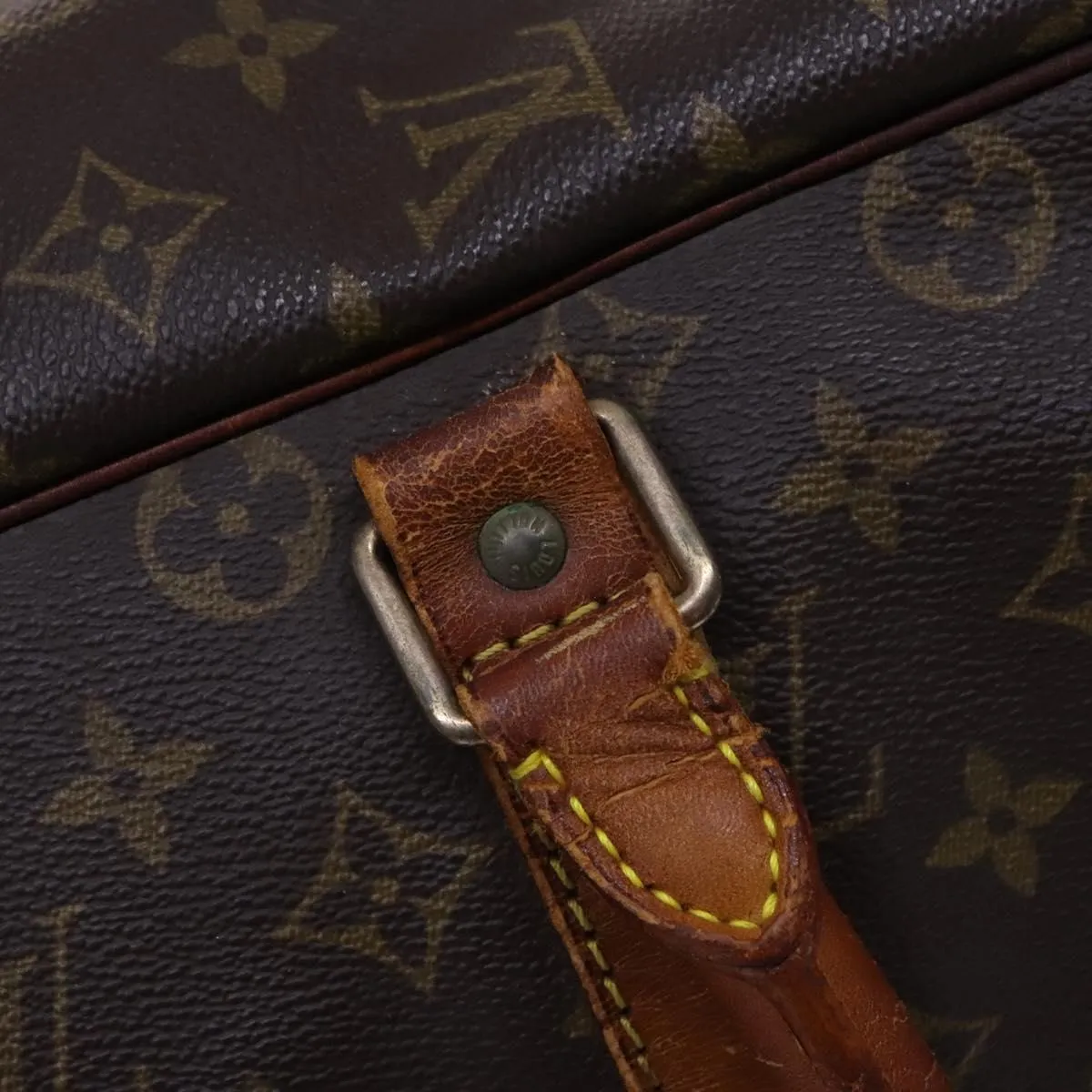 LOUIS VUITTON Monogram Sirius 55 Boston Bag M41404 LV Auth KD159