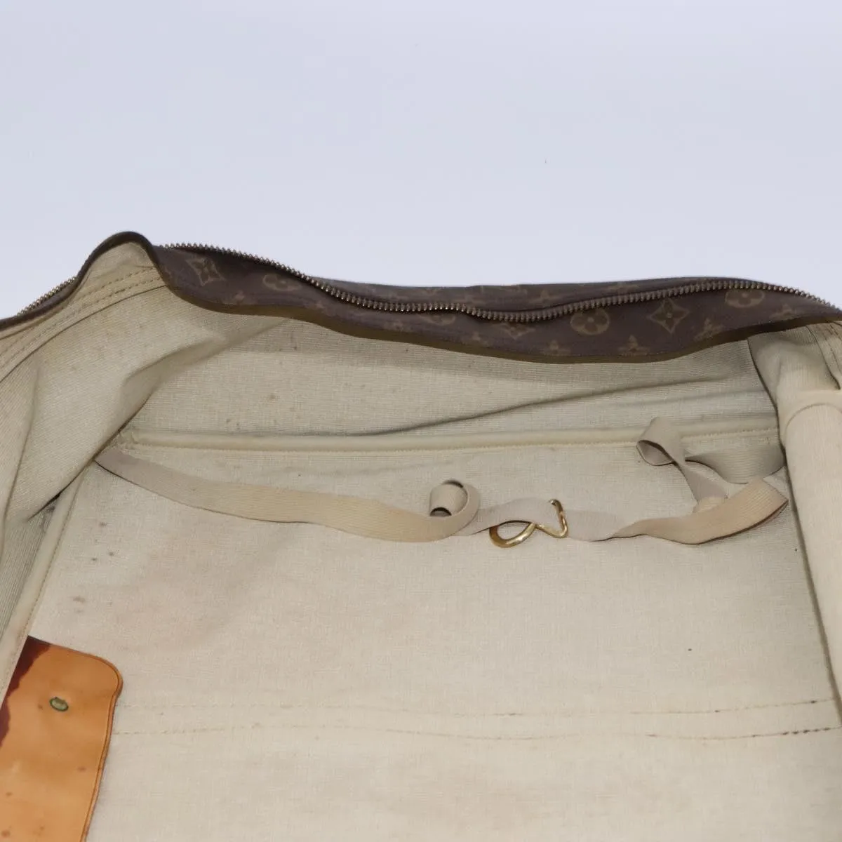 LOUIS VUITTON Monogram Sirius 55 Boston Bag M41404 LV Auth KD159