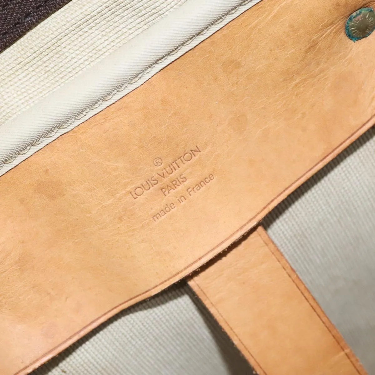 LOUIS VUITTON Monogram Sirius 55 Boston Bag M41404 LV Auth KD159