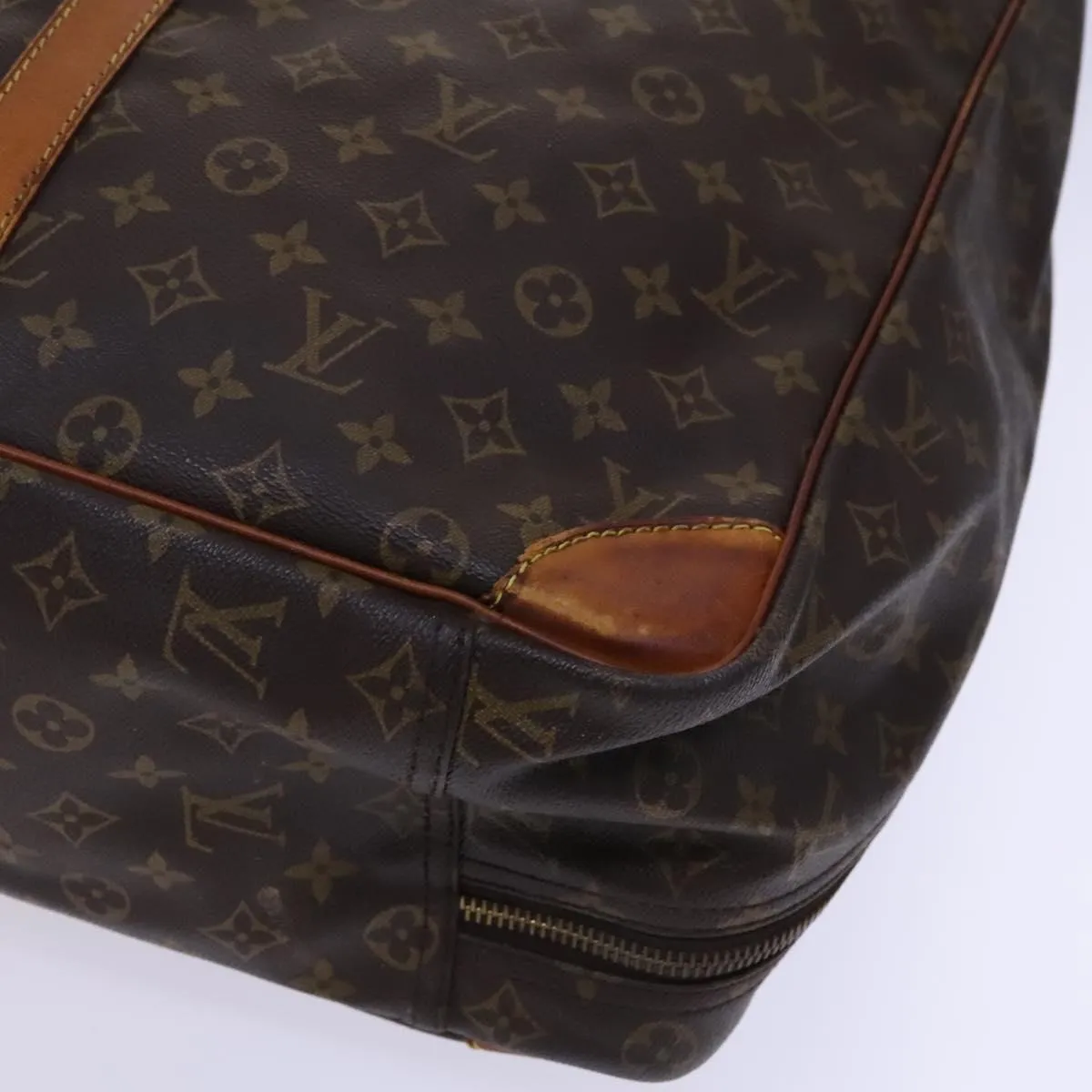 LOUIS VUITTON Monogram Sirius 55 Boston Bag M41404 LV Auth KD159
