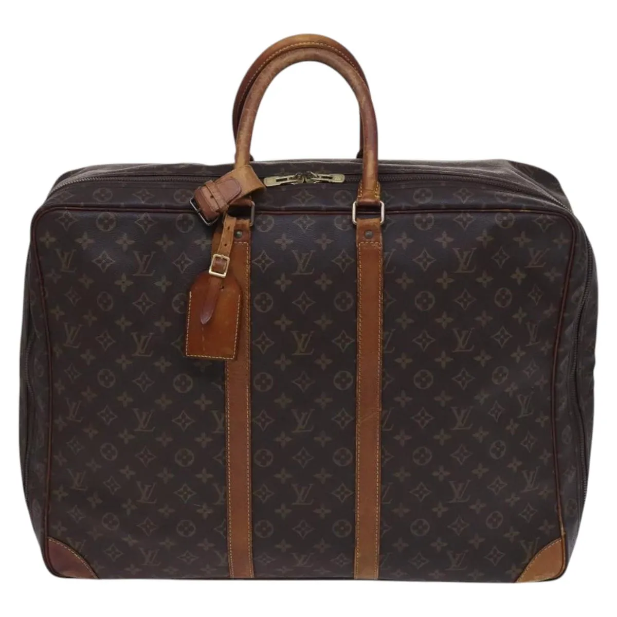 LOUIS VUITTON Monogram Sirius 55 Boston Bag M41404 LV Auth KD159