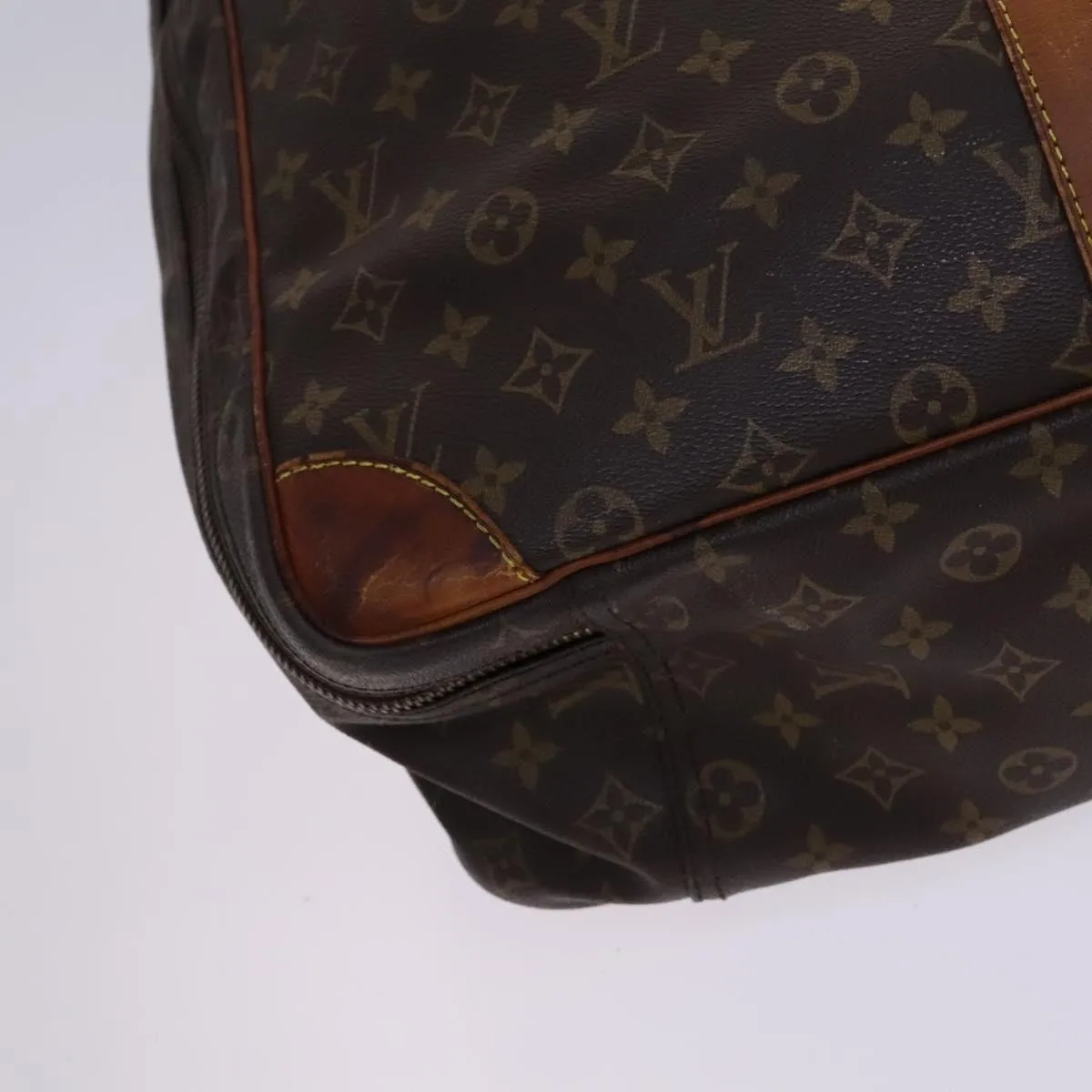LOUIS VUITTON Monogram Sirius 55 Boston Bag M41404 LV Auth KD159