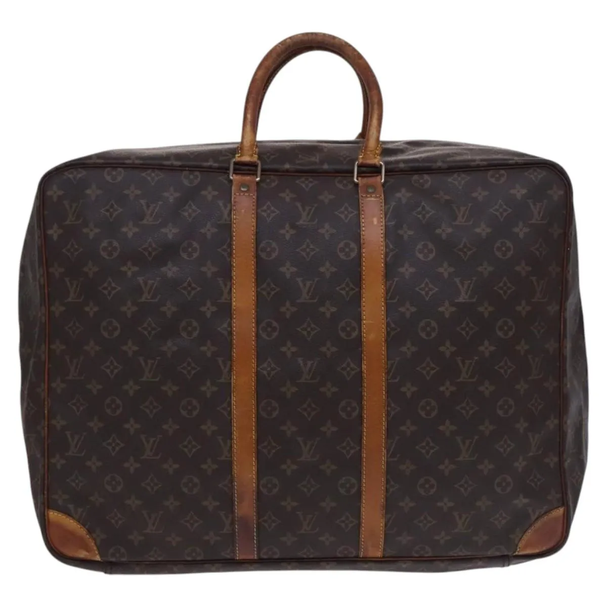 LOUIS VUITTON Monogram Sirius 55 Boston Bag M41404 LV Auth KD159