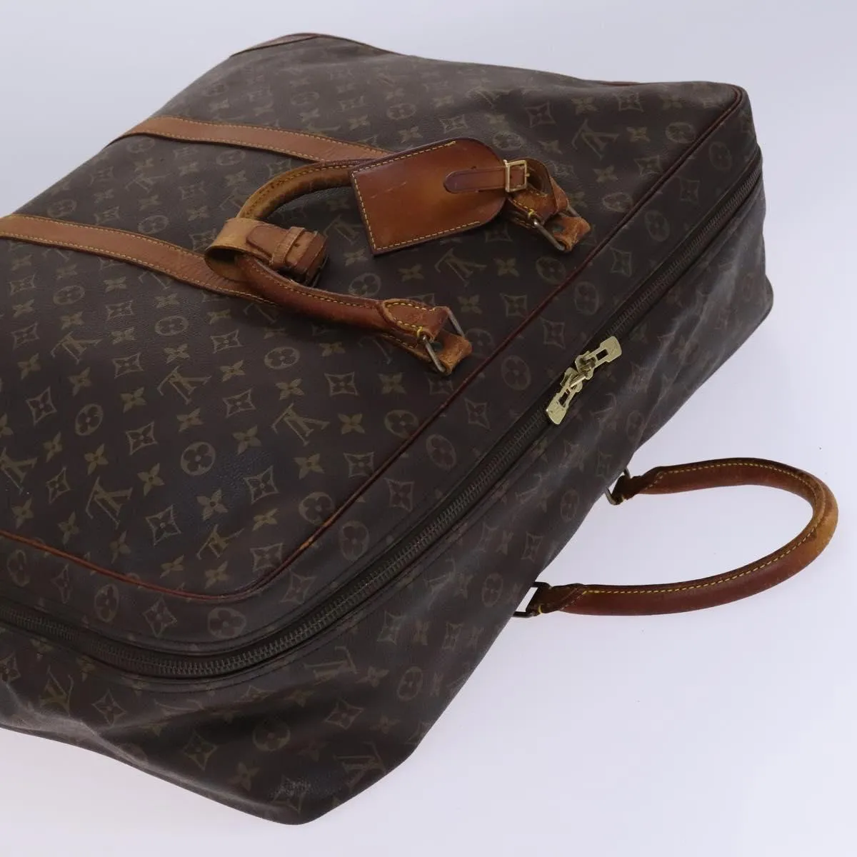 LOUIS VUITTON Monogram Sirius 55 Boston Bag M41404 LV Auth KD159